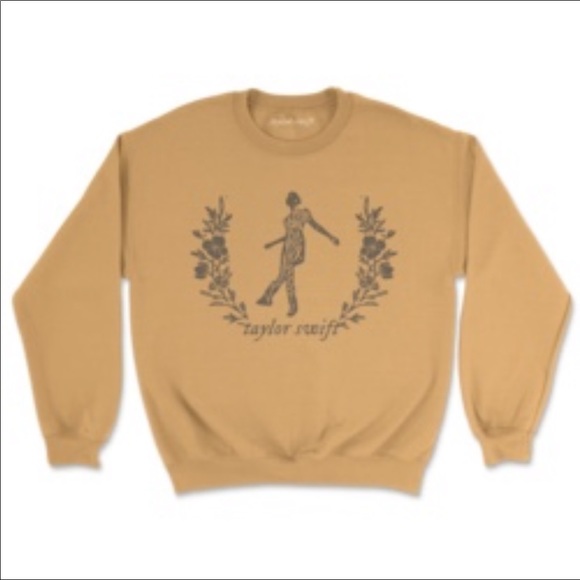 COPY - taylor swift still on that tightrope yellow gold folklore pullover sweat… - Picture 4 of 16